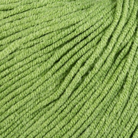 Yarn "jeans" 55% cotton, 45% acrylic 160m/50g (69 grass)