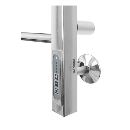 Domoterm electric heated towel rail "Quadro" P10, 500x1000 mm, right, chrome-3