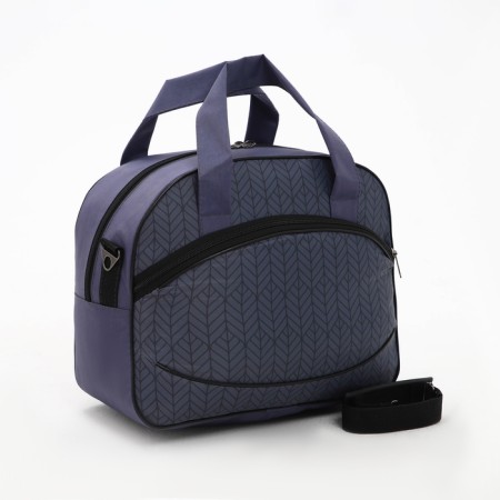 Lightning suitcase, road bag, set 2 in 1, color gray color-10