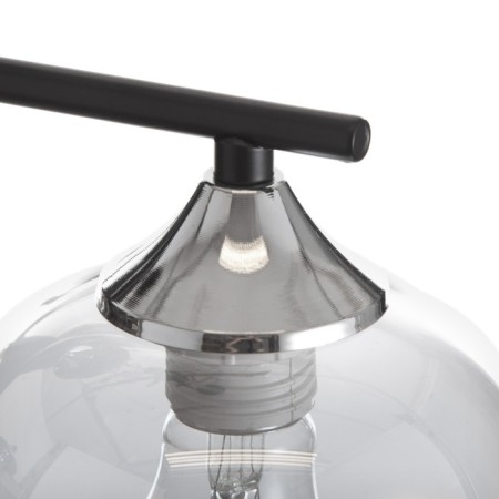 Hayam chandelier 2HE27 40W Black 55x30x25 cm Bayerlux-7