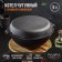 Clot of cast-iron magma, 5 l, lid-horseman