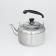 A kettle with a stainless steel whistle, 3.6 liters, the color is chrome