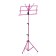 Pupiter H-155 cm, stand for notes 50 x 28 cm, fuchsia
