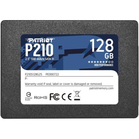 SSD Patriot P210S128G25 P210, 128 GB, SATA III