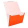 Folder Carder Calligrata Neon 13 Department. A4 plastic 0.7mm orange. Cut in color
