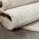 Oval carpet Valentis mikonos, size 80x150 cm, color Cream/Cream