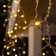 Garland "fringe" 3 × 0.6 m, IP44, UMS, transparent thread, 160 smd-led, glow warm white, 220 V