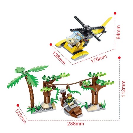 Designer Jungle "pursuit in the jungle", 262 details-1