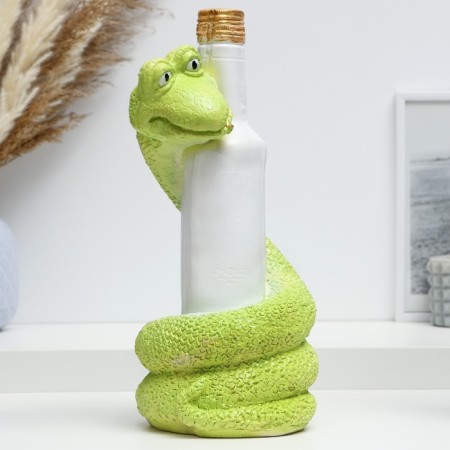 Figure "Snake with a bottle" 30cm-1