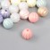 Beads for creativity plastic "Ball watermelon. Pearl palette" set 20 g d = 1.6 cm