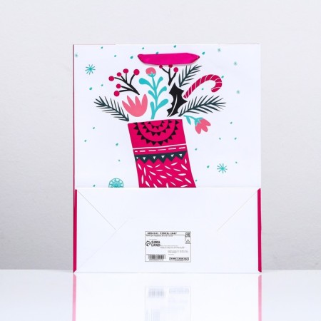 Laminated "Gift sock" package 26 x 32 x 12-1