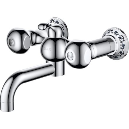Bath mixer D&K Hessen Kassel DA1423201, two -wound, chrome