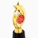 Cup Award Figure: Star "You are a star" Gold, plastic, 7 x 18.2 cm.