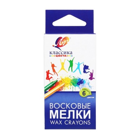 Locks wax 6 colors "Classic", round-1