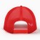 Baseball cap, red color, size 56-58