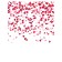 Pillow Rain “Rain of hearts, decorative, size 16x45 cm