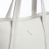 Bag Female Tout with zipper, white color