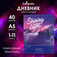 Universal diary for grades 1-11 Iceberg in the Ocean, hard cover, glossy lamination, 40 sheets