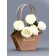 Bag for flowers embroidery craft, "the most beautiful", moisture -resistant, 23x15x9 cm