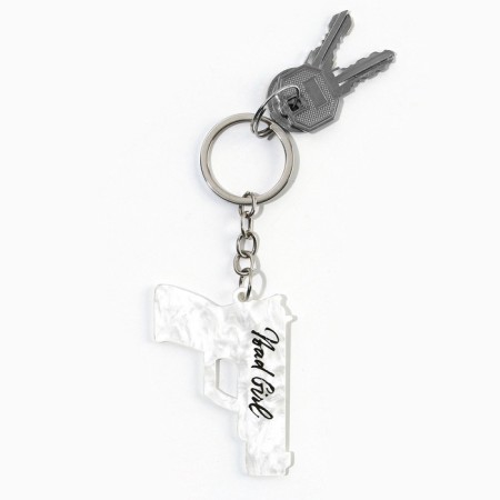 Acrylic key a keychain "Bad Girl", 4.4 x 6 cm-4