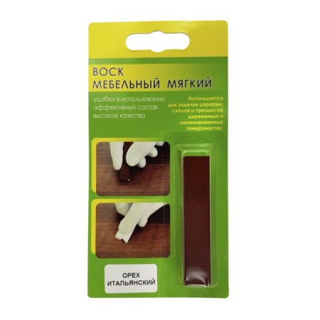 Furniture wax VM-2 beech, Italian nut, blister, 9 g