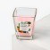 Aromatic candle in a glass "Summer Romance": melon, 6.8 x 8 cm.
