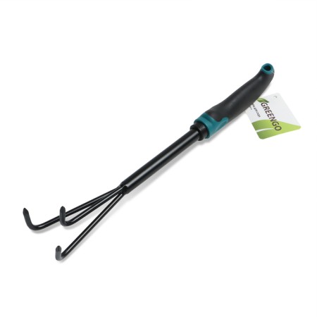 Greengo loot, length 36 cm, 3 teeth, ergonomic rubberized handle-8