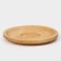 Wooden plate ADELICA "Classic", D = 16 cm, saturated with mineral oil, birch
