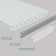 Polycarbonate profile for polycarbonate, UP 2.1 m × 6 mm, transparent, novattro