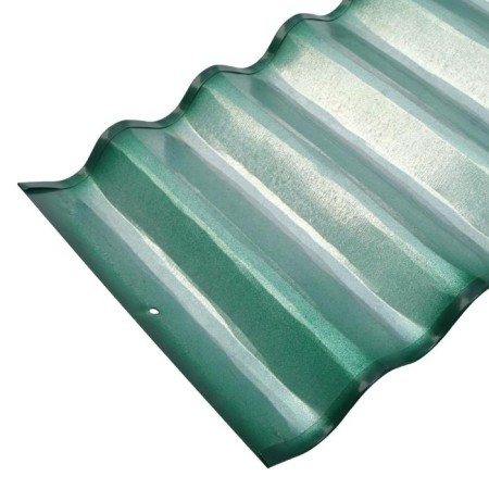 Fencing for the flowerbed, 110 × 24 cm, green, "wave", Greengo-4