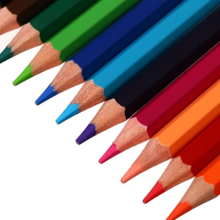 Pencils 12 colors "castles"-2