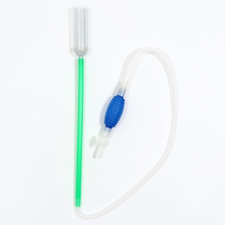 Aquarium "Pigger" siphon, improved with pears, nets and a water flow regulator, 2.1 m-1