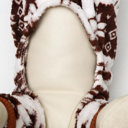 Kombinson "Deer" with a hood, size L (DS 35 cm, og 45 cm, Osh 35 cm), brown-4