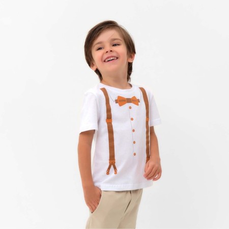 T-shirt Children's KAFTAN "Submers", white, height 86-92 (28)-2