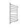 The electric heated towel "Sanprise" circuit P10, 500x1000 mm, left, chrome