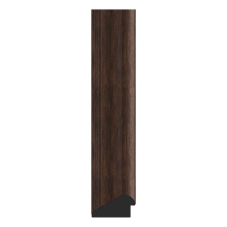 Mirror in the baguette frame, rosewood 62 mm, 56x56 cm-2