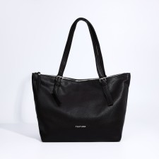 Female bag Textura, chover, large size, brown color