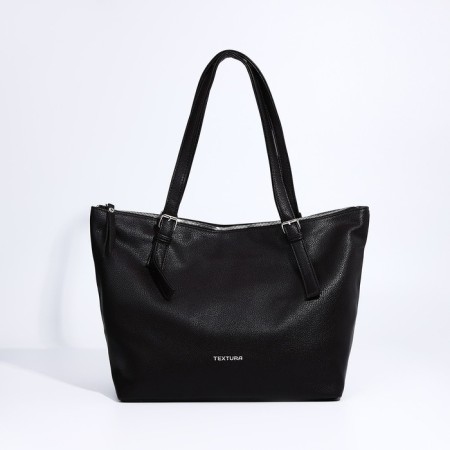 Female bag Textura, chover, large size, brown color