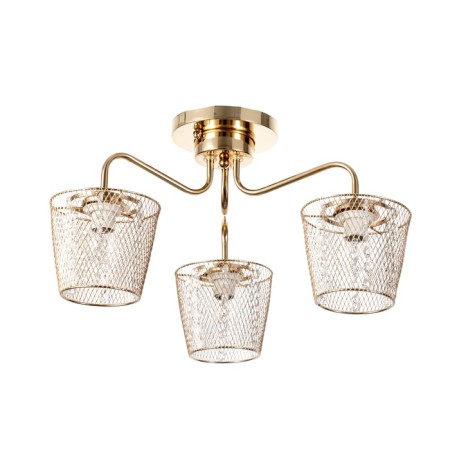 Laurah Laura 3x60W E27 Gold 54x54x29 cm.