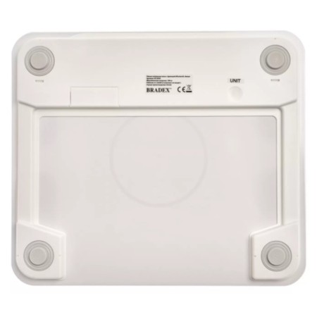 Floor Libra Bradex KZ 0938, electronic, diagnostic, up to 180 kg, Bluetooth, white-3