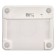 Floor Libra Bradex KZ 0938, electronic, diagnostic, up to 180 kg, Bluetooth, white