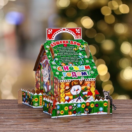 Gift box "Koshkin House", 22.5 x 23 x 12.5 cm-3
