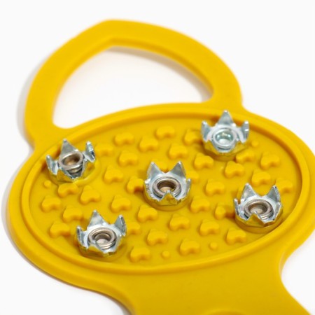 Ice steps 5 spikes size 26-35, yellow, children's-2