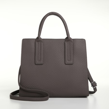 Bag of wives TEXTURA, 29*10*25, lightning department, belt regulus, brown