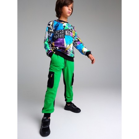 Sweatshirt for a boy, height 170 cm-1