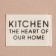 Apron Ethel Kitchen 60x70 cm, col. Beige, 100% HL, sarzha 220 g/m2