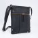 Bag Cross-Bodi with a zipper, black color