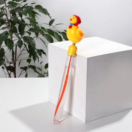 Soap bubbles "Chicken" 3x5x32 cm, mix