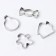 New Year. A set of cookies "New Year's Post", Metal, 4 pcs