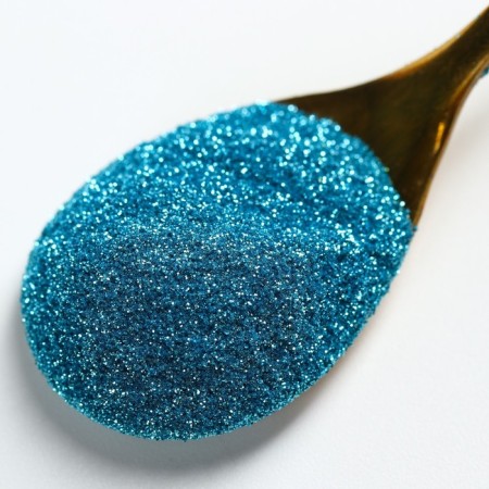 Food sparkles with small fraction are blue for cupcakes, cakes and drinks, 5 g.-5